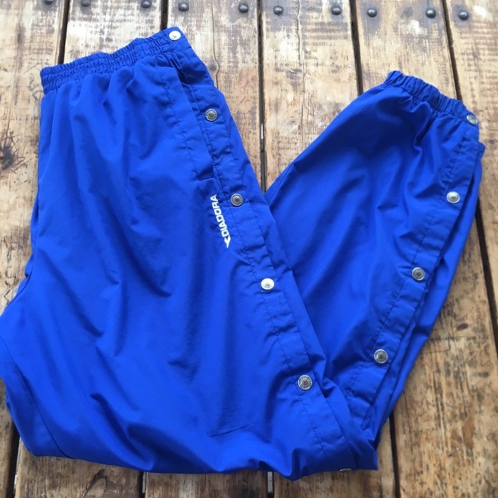 Vintage Diadora Snap Pants/ XL